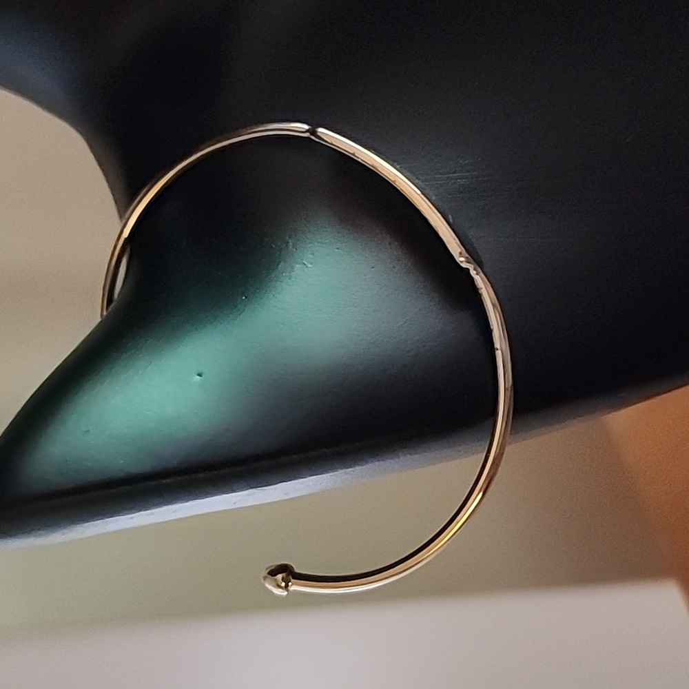 stella & dot gold tone bangle